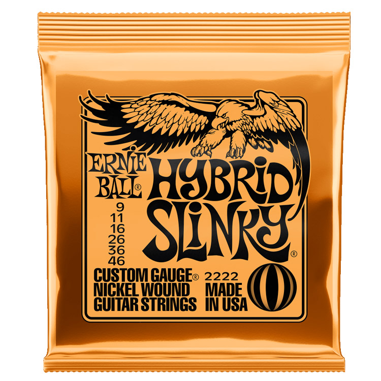 [REF2672] Ernie Ball Hybrid Slinky 9-46