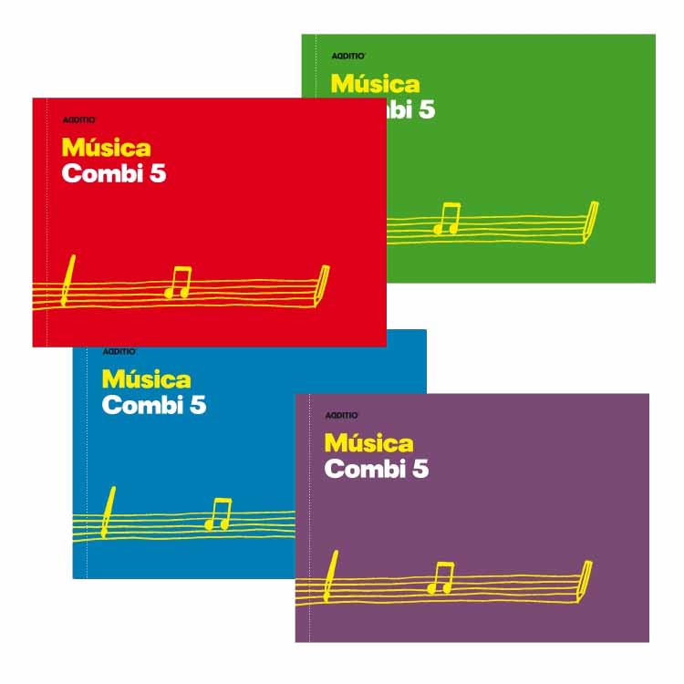 [REF0938] Basic 5 Cuaderno Pentagramas Additio