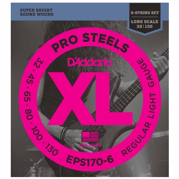 [REF2196] D'Addario EPS170-6 Pro Steels
