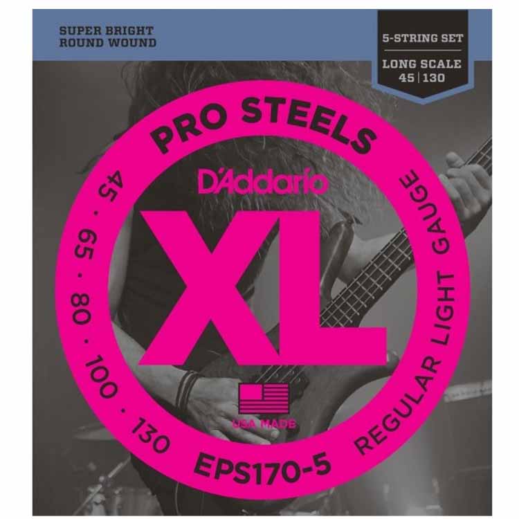 [REF2195] D'Addario EPS170-5 Pro Steels