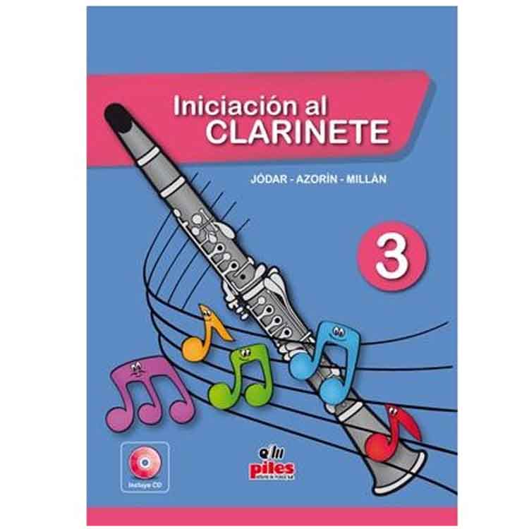 [REF3834] Iniciación al clarinete Vol 3