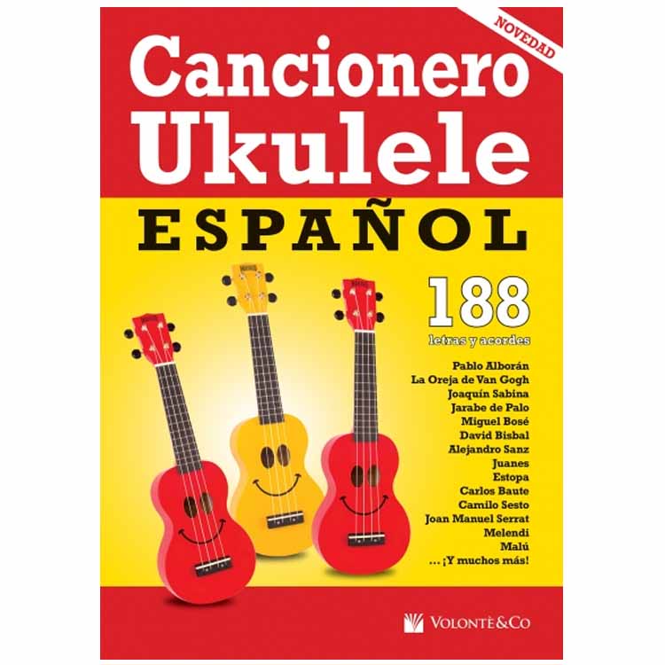 [REF1478] Cancionero Ukelele Español