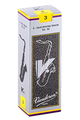 Caja 5 Cañas Saxo tenor V12 Vandoren