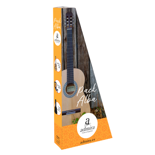 Admira 3/4 - 4/4 Pack Guitarra Alba