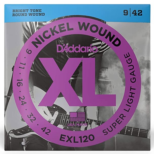 [19954141295] D'Addario EXL120 9-42