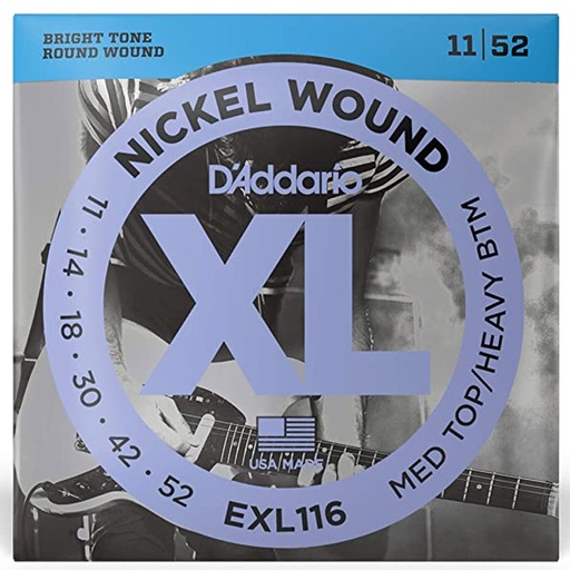 [19954951399] D'Addario EXL116 11-52