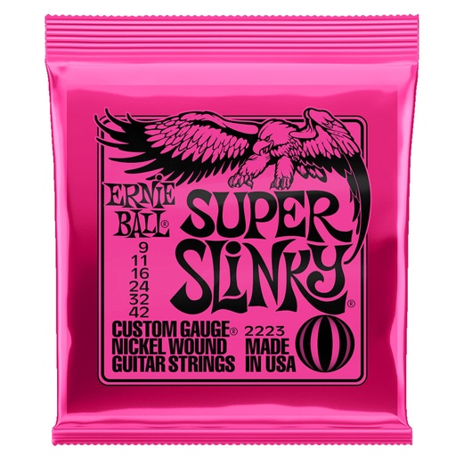 [749699122234] Ernie Ball Super Slinky 9-42