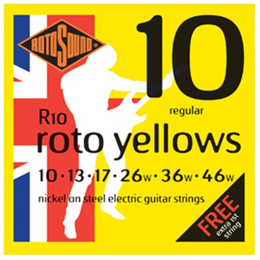 [686194000509] Roto Sound R10 - Roto Yellows