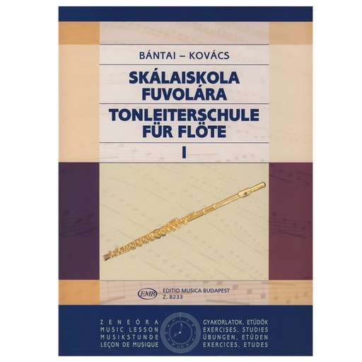 [9790080082331] Skálaiskola flauta Bantai Kovacs Vol 1