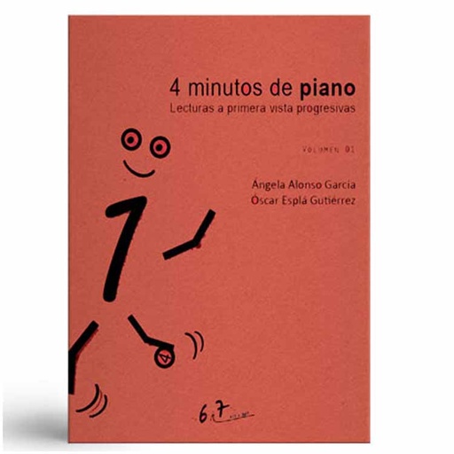 [9790801288363] 4 minutos de piano Vol. 1