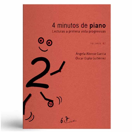 [9790801288103] 4 minutos de piano Vol. 2