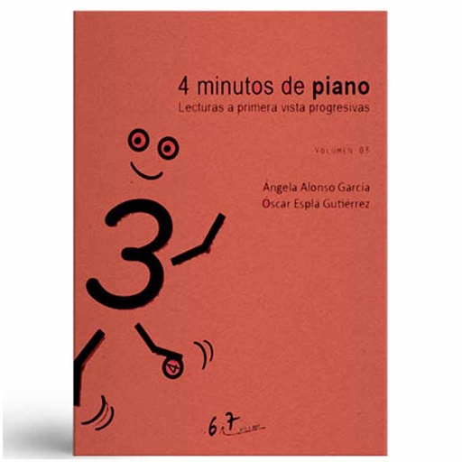 [9790801288097] 4 minutos de piano Vol. 3