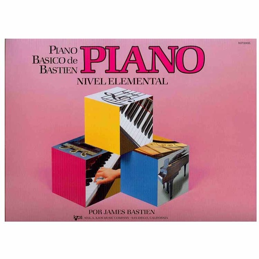 [0849794439] Piano Básico Bastien - Nivel Elemental