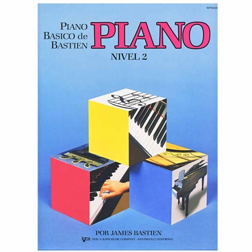 [100000000999] Piano Básico Bastien - Nivel 2