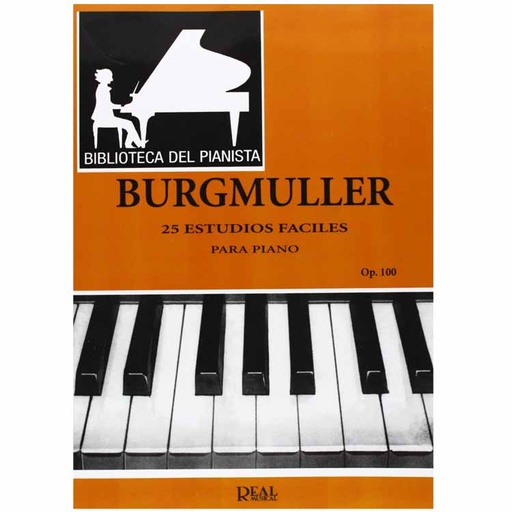[9788438702284] 25 Estudios Fáciles para Piano - Burgmüller
