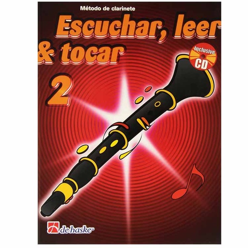 [9789043120630] Escuchar, leer &amp; tocar Clarinete Vol.2