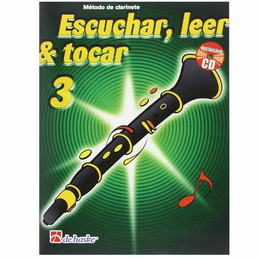 [9789043123136] Escuchar, leer &amp; tocar Clarinete Vol.3