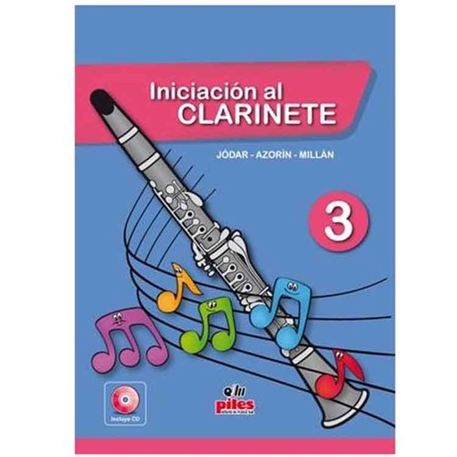 [9788415928492] Iniciación al clarinete Vol 3