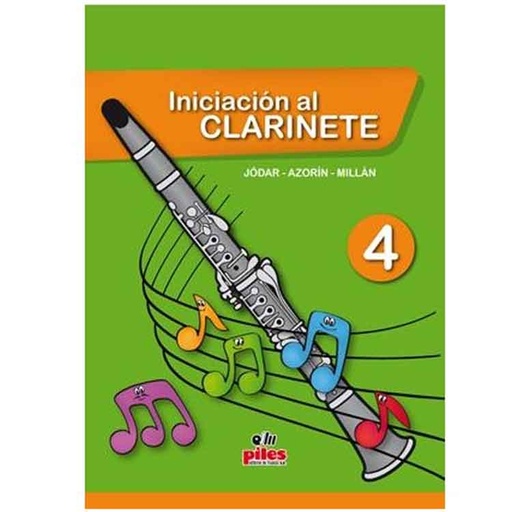 [9788415928515] Iniciación al clarinete Vol 4